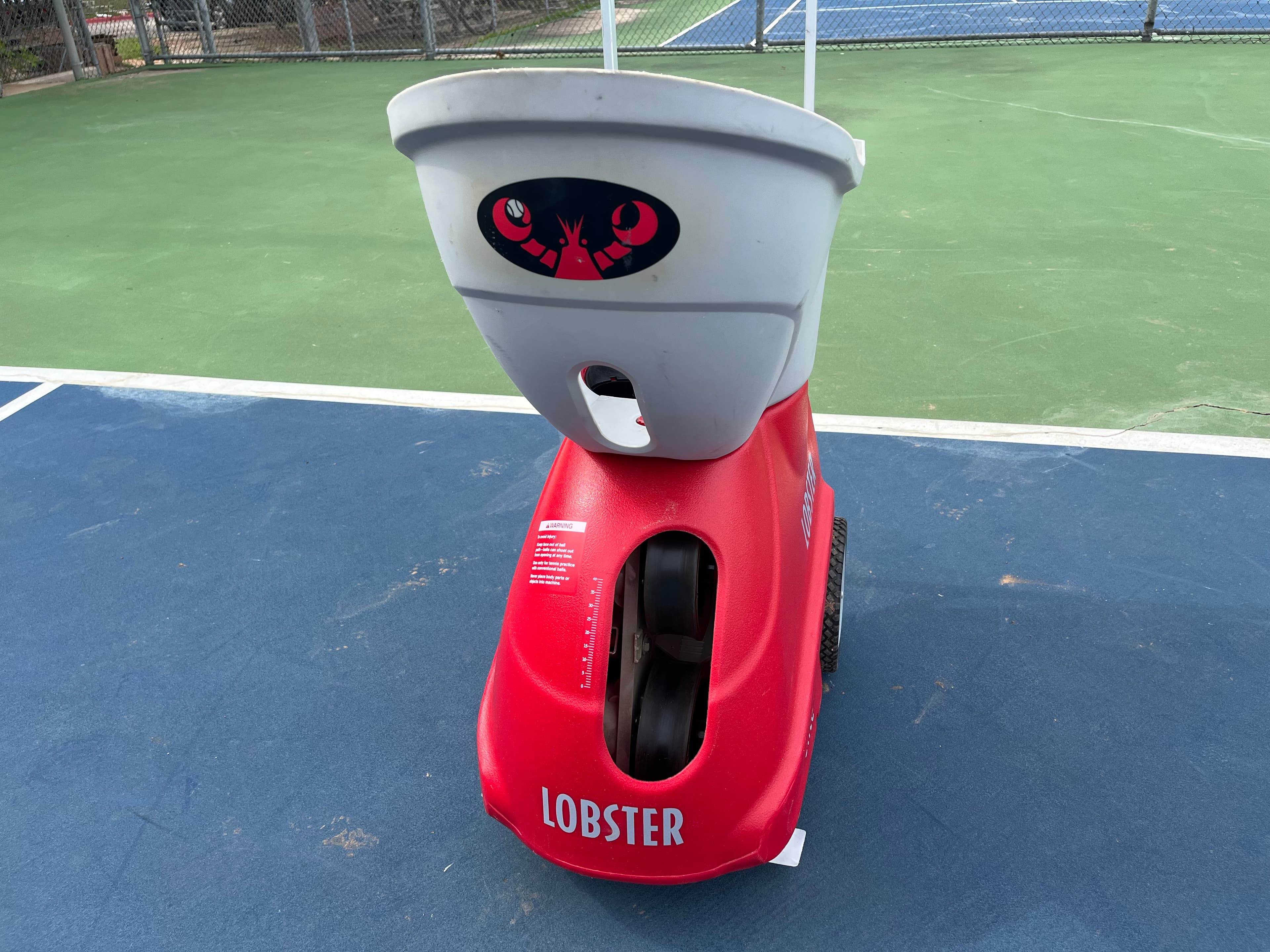 Ball machine rental